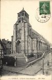 VINTAGE POSTCARD Lisieux the church Holy Jacques