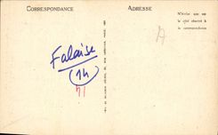 CPA Falaise La tour Talbot
