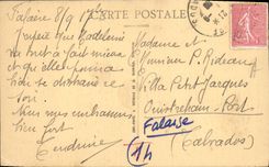 VINTAGE POSTCARD Cliff Apse of the church St Gervais