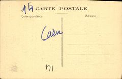 CPA Caen Eglise de la Trinite Le tombeau de la reine Mathilde et la nef