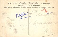VINTAGE POSTCARD Honfleur the church Holy Leonard