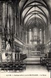 CPA Basilique de ND de la Delivrande Le choeur