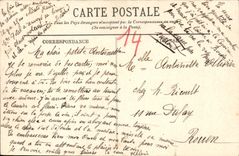 VINTAGE POSTCARD Trouville View towards the Hotel of Paris