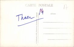 VINTAGE POSTCARD Thaon Church Southern part