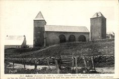 VINTAGE POSTCARD Aubrac Romance Church
