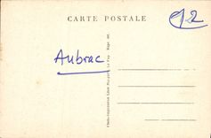 VINTAGE POSTCARD Aubrac Romance Church