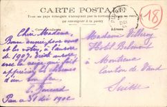 Interior de la catedral de Bourges de la POSTAL de la VENDIMIA