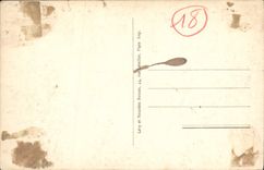 POSTAL Bourges de la VENDIMIA la puerta occidental de la catedral