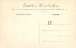 POSTAL Bourges de la VENDIMIA la catedral vista del jardín