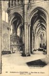 CPA Cathedrale de Chartres Bas cote du choeur