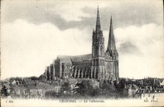CPA Cathedrale de Chartres 