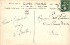 CPA Cathedrale de Chartres vue prise de la porte Guillaume 