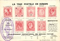 VINTAGE POSTCARD Germania Stamps