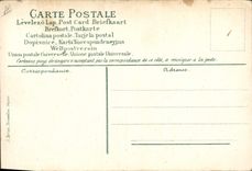 CPA Le langage des timbres Semeuse Ane