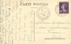 VINTAGE POSTCARD Fair philatelic Regional Palate of the Dukes Dijon 1928