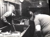 MODERN CARD Trades of the postal and telecommunications authorities peddlers