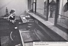 MODERN CARD postal and telecommunications authorities Events Craftsmen of yesterday of the communications of today Post office 1930