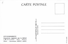 MODERN CARD postal and telecommunications authorities Events Craftsmen of yesterday of the communications of today Post office 1930