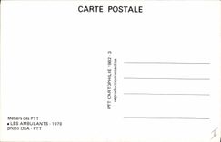 CPM Les ambulants Paris a Strasbourg Tri des lettres