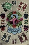 CPA Timbres Semeuse