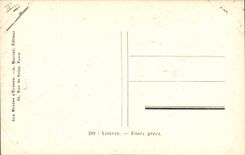 Floreros del Griego de la lumbrera de Faincerie de la loza de barro de la POSTAL de la VENDIMIA