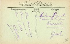 CPA Faience Faincerie Nimes Musee de la maison carree Amphore grecque a peinture noire representant Hercule et le Lion de Nemee