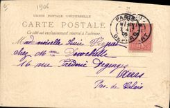 VINTAGE POSTCARD Parfurmerie Parfum Velleda Pinaud Places Vendome Paris