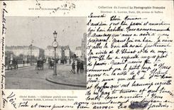 CPA Photographie Rue des Tuileries Paris Cliche kodak