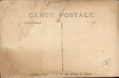 CPA Photographie Homme Avion