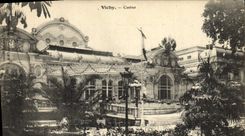 CPA Photographie Vichy Casino Arloing Kodak Rue Sevigne