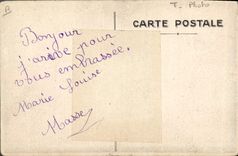 CPA Photographie Enfant Gage d'amitie