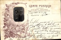 CPA Photographie Vieillards a chapeau