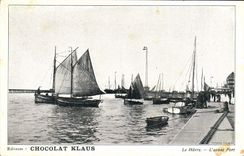 CPA Bateau de peche Le Havre l'avant port