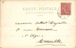 CPA Bateau de peche Toulon Mourillon Port d'abri