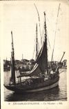 CPA Bateau de peche Les Sables d'Olonne Un thonier