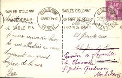 CPA Bateau de peche Les Sables d'Olonne Un thonier