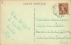 VINTAGE POSTCARD Boat of sin this old basin taken of the Mole