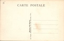 Barco de la POSTAL de la VENDIMIA del pecado del interior Menton del puerto