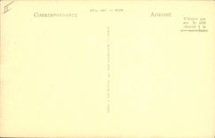 VINTAGE POSTCARD Boat of Cherbourg sin the port and the Caligny quay