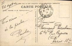 VINTAGE POSTCARD Boat of Palavas sin the Floods Departure for the sin with tuna