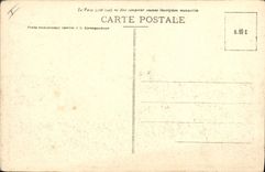 El barco de la POSTAL de la VENDIMIA del pecado sorprendió por la tormenta los barcos de la sardina de los barcos con el puerto de Sables d'Olonne