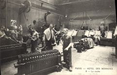 CPA Monnaies Paris Hotel des Monnaies La coulee 