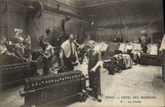CPA Monnaies Paris Hotel des Monnaies La coulee 