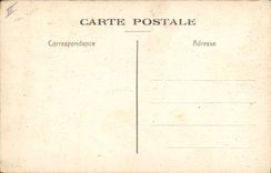 VINTAGE POSTCARD Currencies Paris Mint Detail of the frontage