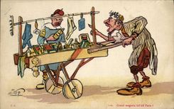 El kif del kif del almacén grande del Orientalism de la POSTAL de la VENDIMIA apuesta