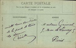 CPA Orientalisme Annee 1907