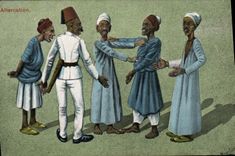 CPA Orientalisme Altercation