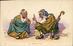 CPA Orientalisme Yacoub et Youssef