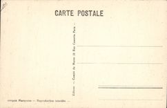 Orientalism de la POSTAL de la VENDIMIA un guerrero de los bosquejos marroquíes del sur