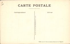 Escritor del público del Orientalism de la POSTAL de la VENDIMIA